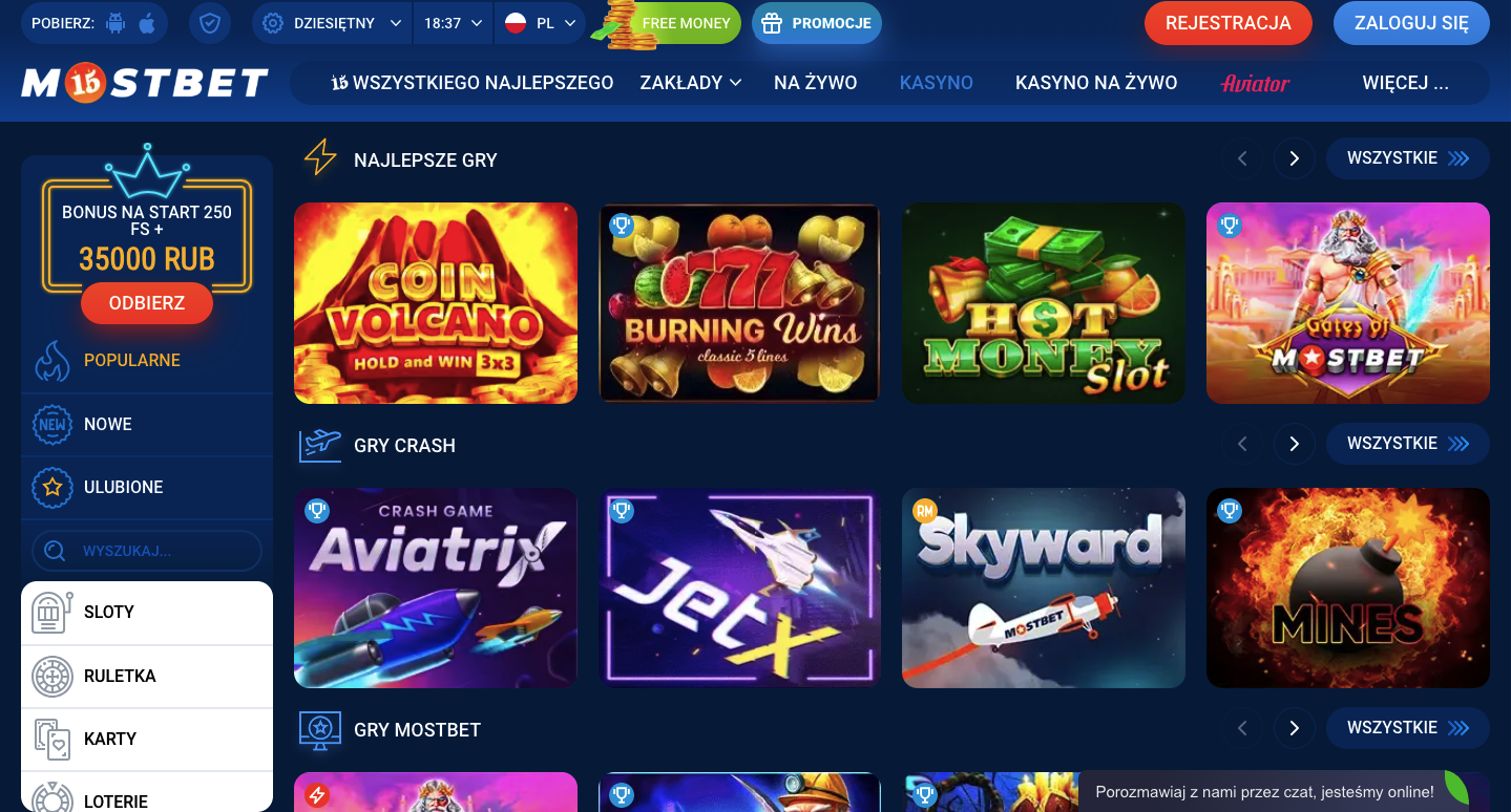Recenzja MostBet